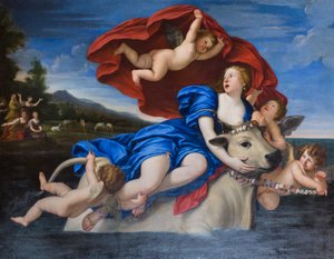 エウロパのレイプ 作： Francesco Albani