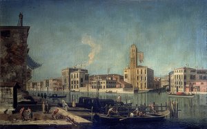 ライオンの塔。 Ca 1735-1740 作： Francesco Albotto