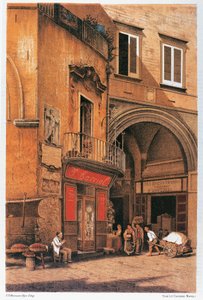 イタリア、ナポリ、ポルト通りの座席 作： Francesco Aversano