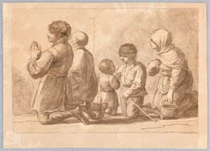 家族の祈り 作： Francesco Bartolozzi