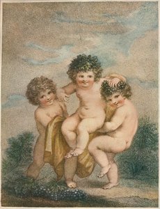 バッカナルズ、1903 作： Francesco Bartolozzi