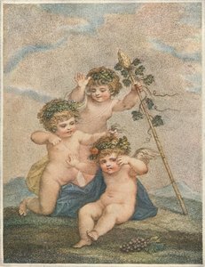 キューピッド、1903 作： Francesco Bartolozzi