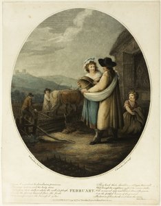 2月 作： Francesco Bartolozzi