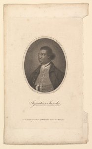 イグナティウス・サンチョ、1802年。