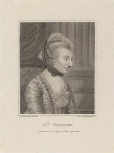 モンタギュー夫人、1792年。 作： Francesco Bartolozzi