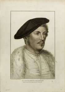 若い男の肖像 作： Francesco Bartolozzi