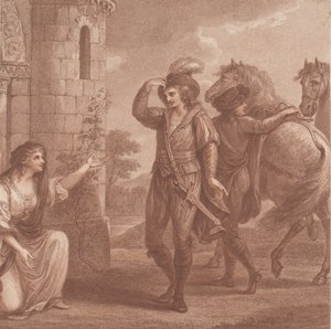 エドマンド王子、姓はアイアンサイドとアルギサ、1786年。 作： Francesco Bartolozzi