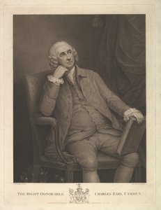 右名誉チャールズプラット、初代伯爵伯爵、首相、1795年。 作： Francesco Bartolozzi