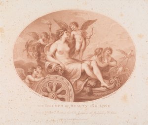 Der Triumph von Schönheit und Liebe 作： フランチェスコ・バルトロッツィ