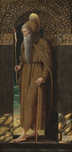 聖ジェローム、c。 14701475。 作： Francesco Benaglio