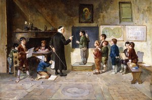 スクールルーム、 作： Francesco Bergamini