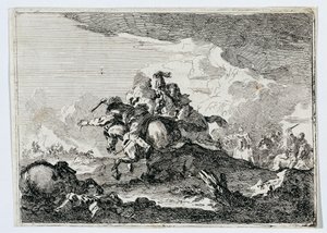 騎馬戦 作： Francesco Casanova