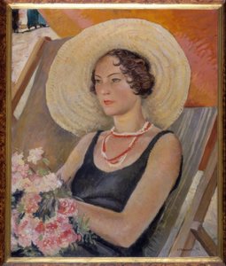 太陽の下の女の子 作： Francesco Chiappelli