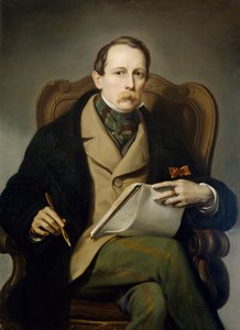 フランシス・コゲッティ（1802-1875）の「自画像」。