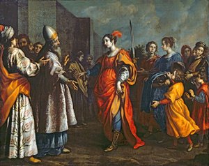 ジュディスの勝利、1620年頃 作： Francesco Curradi