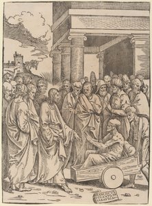ラザロの復活 作： Francesco Denanto
