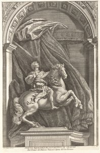 コンスタンティヌスの像、1704-1742。 作： Francesco Faraone Aquila