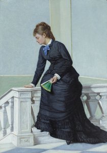 嫉妬する者 1875-78年頃（油彩・パネル） 作： Francesco Folli