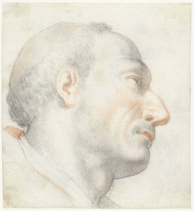 サン・カルロ・ボロメオの頭 作： Francesco Furini (attributed to)