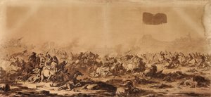 戦闘シーン（描画 作： Francesco Giuseppe Casanova
