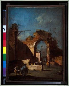 カプリッチオ・ペア 作： Francesco Guardi