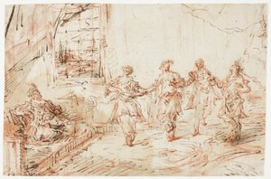 ハーレムシーン 作： Francesco Guardi