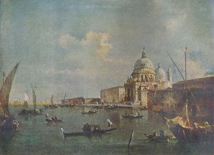 サンタマリアデラサルート、1780年代、1925年。 作： Francesco Guardi