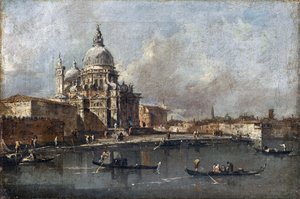 サンタマリアデッラサルーテ、ヴェネツィア、1780年頃 作： Francesco Guardi