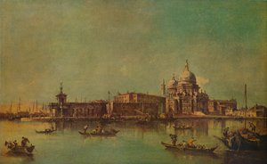 ドガナと敬礼、ヴェネツィア、c1775、1938 作： Francesco Guardi