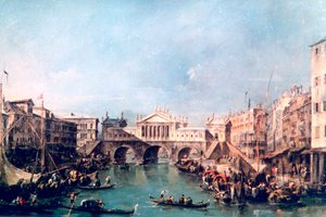 ヴェネツィア、c1775 作： Francesco Guardi