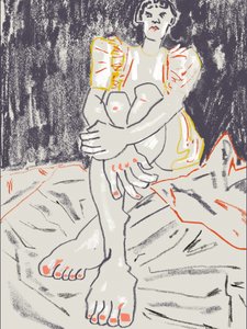  作： 