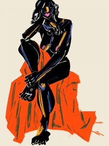  作： 