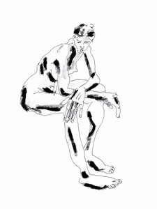  作： 