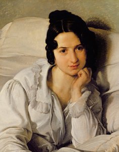 カロライナズッキ、1825 作： Francesco Hayez