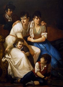 家族の肖像 作： Francesco Hayez