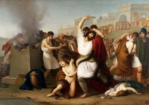 ラクーン、1812年。 作： Francesco Hayez