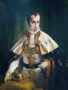 オーストリアのフェルディナンド1世の肖像（フランチェスコ・ハイエズ作 作： Francesco Hayez