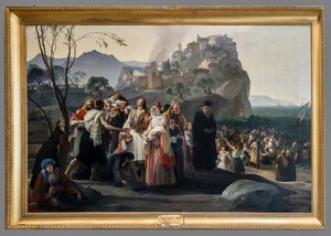 難民パフを読む 作： Francesco Hayez