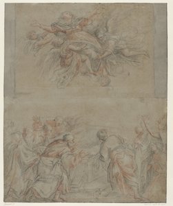 マリアの昇天 作： Francesco II Bassano