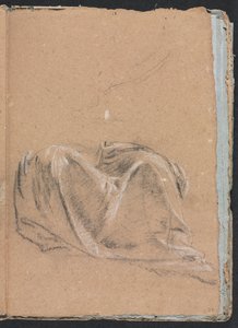 Verona Sketchbook：Drapery study page 35、1760。