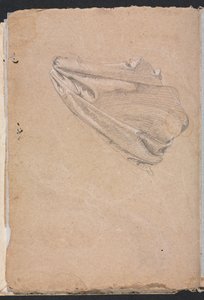 Verona Sketchbook：Drapery study page 6、1760。