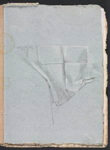 Verona Sketchbook：Drapery study page 93、1760。