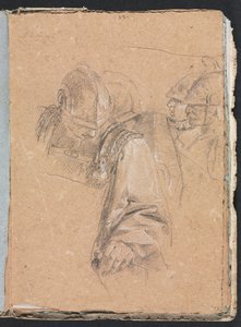 Verona Sketchbook：Soldiers page 73、1760。 作： Francesco Lorenzi