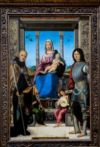 処女と子供 作： Francesco Marmitta