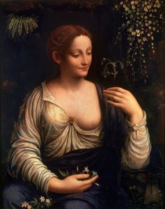 フローラ、c1510-c1515 作： Francesco Melzi