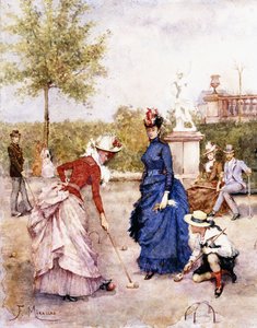 クロケットのゲーム、 作： Francesco Miralles Galaup