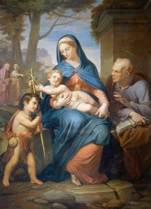 聖家族、1836年以前、Francesco Nenci（1781-1850）作、キャンバスに油彩、200x147 cm 作： Francesco Nenci