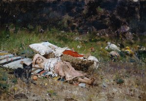 ひな 作： Francesco Paolo Michetti