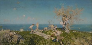 春と恋 作： Francesco Paolo Michetti