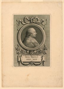 教皇ピウス 6 世 (1775-1799) 作： Francesco Piranesi